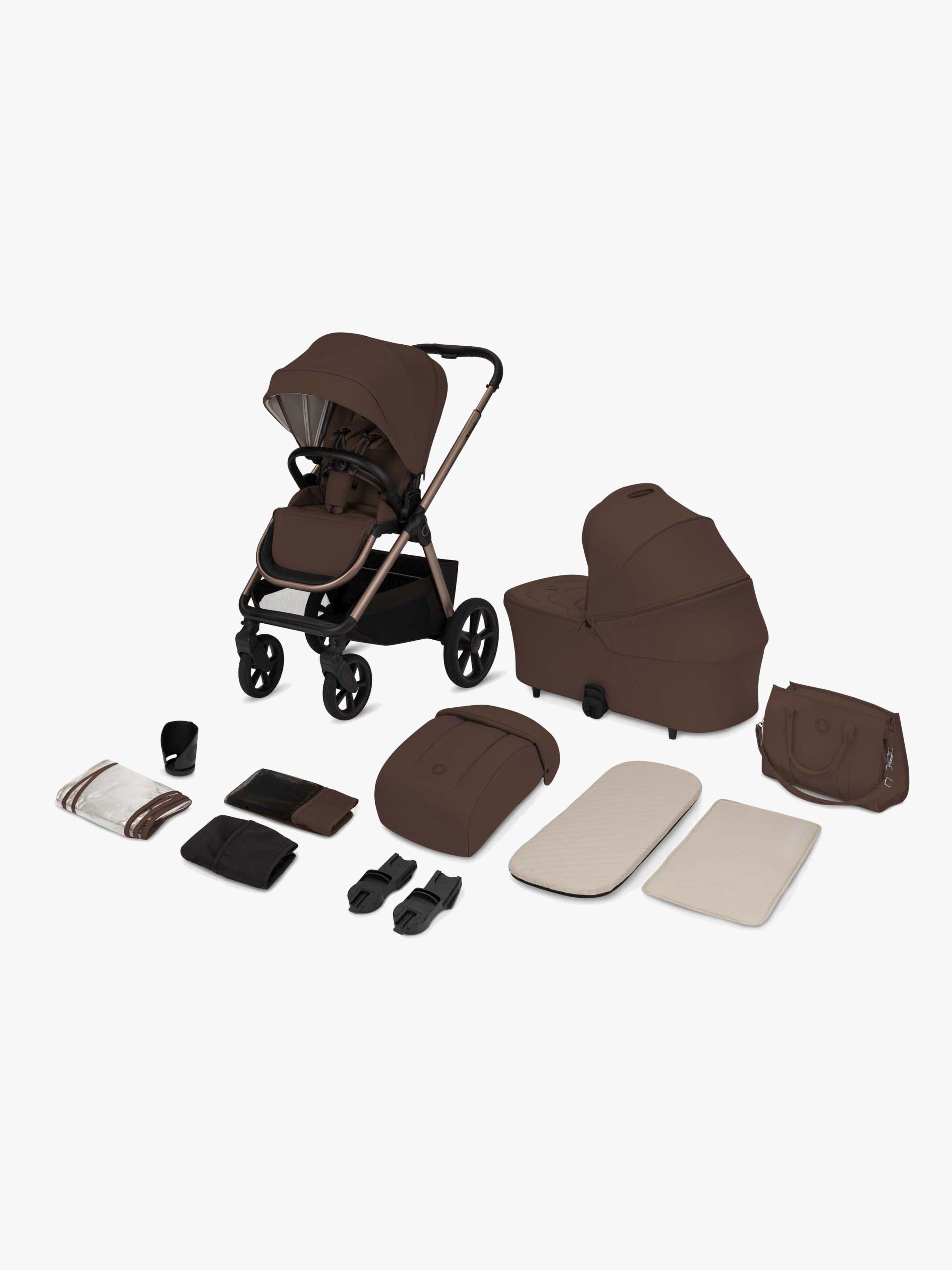 Lionelo CARMINE 2-in-1 Duovogn, Brown Chocolate