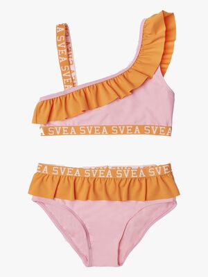 Svea Frilly Bikini, Pink