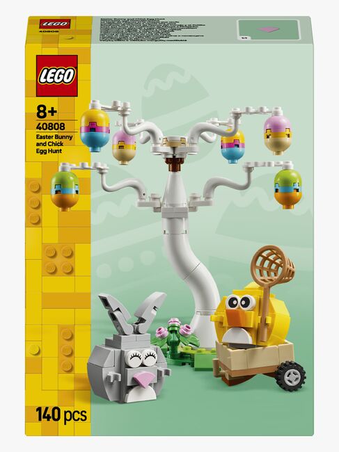 LEGO Iconic 40808 Påskehare og kylling på æggejagt