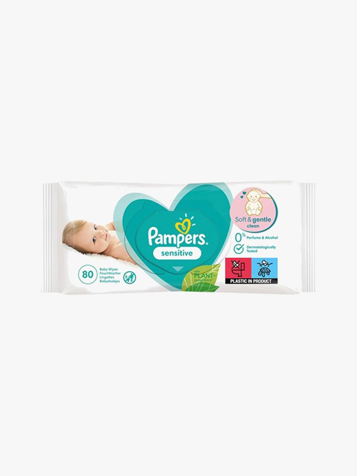Pampers Sensitive Vådserviet 80-pak