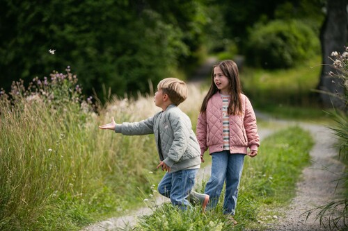 Viking x Kenza Quiltet Jakke, Rose