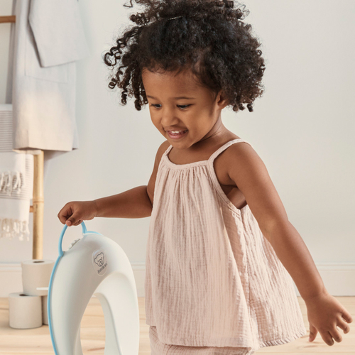 BabyBjörn Toiletsæde til Børn, Hvid/Turkis