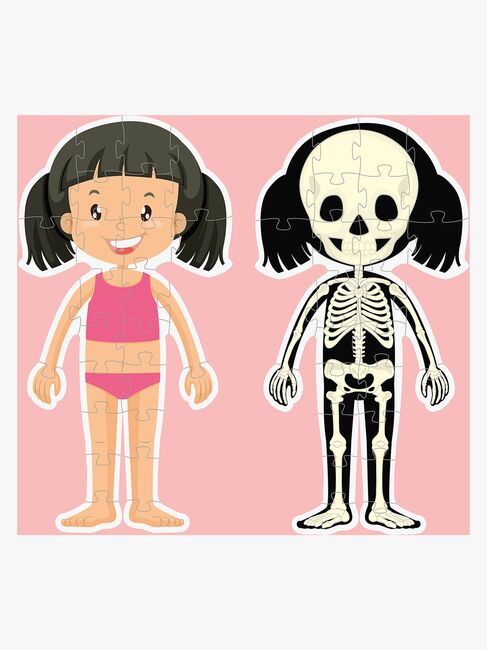 Barbo Toys Body Puslespil Pige 36 Brikker