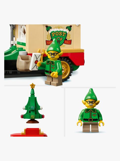 LEGO Iconic 40746 Julemandens pakkebil