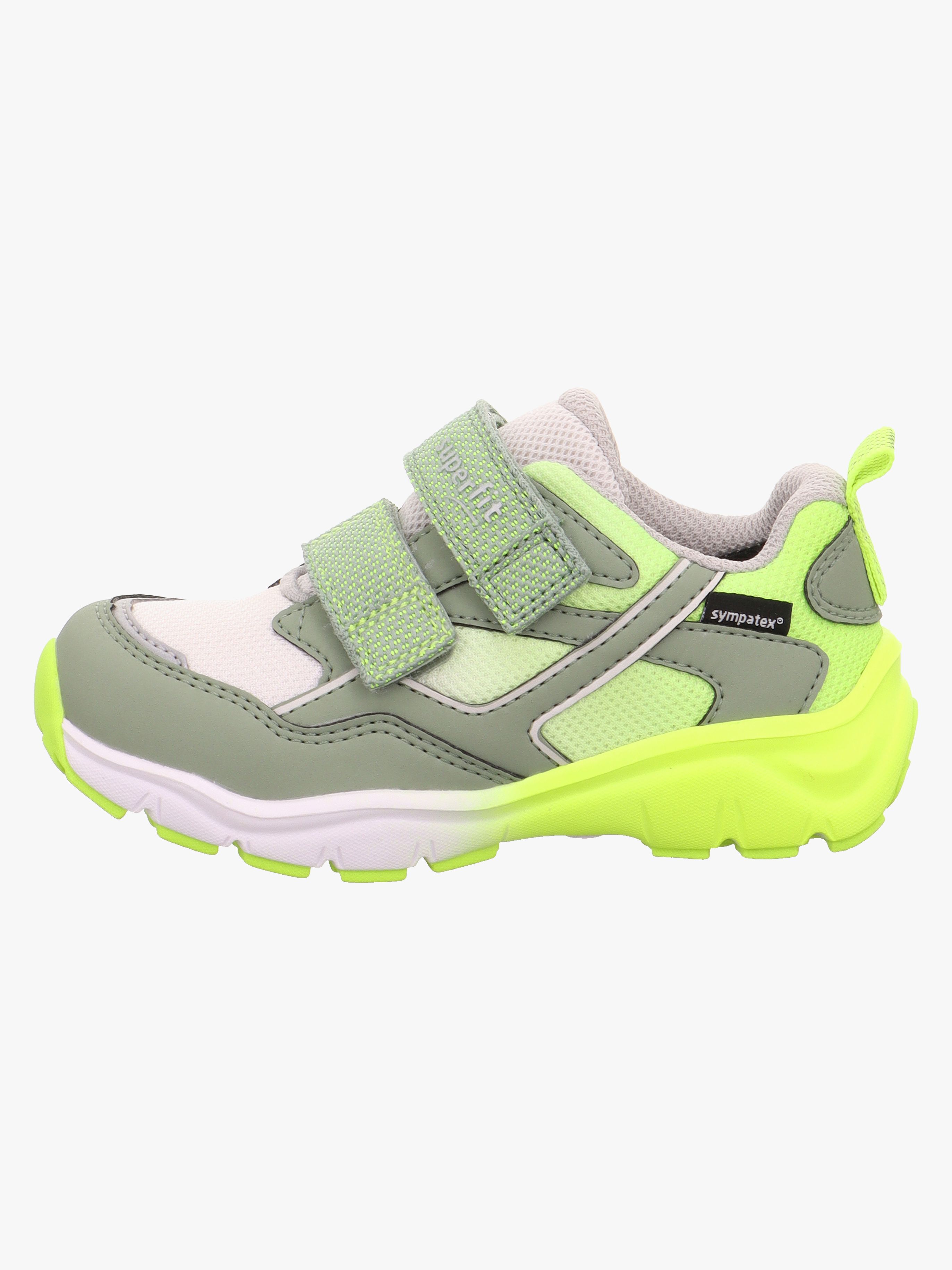 Superfit Sport5 WP Sneakers, Lysegrøn/gul, 26