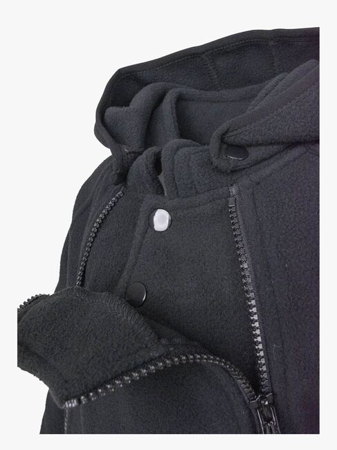 Lindberg Vindel Vindtæt Fleecedragt, Sort