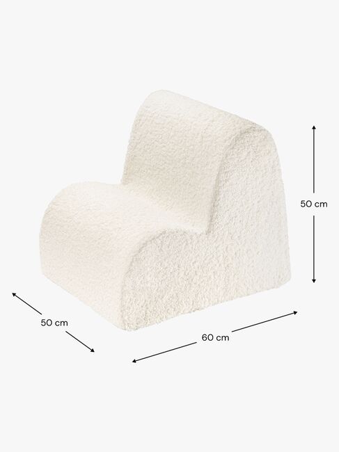 Wigiwama Sky Lænestol, Cream White