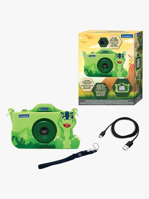 Lexibook Kids Digitalkamera Dinosaur med Beskyttende Cover