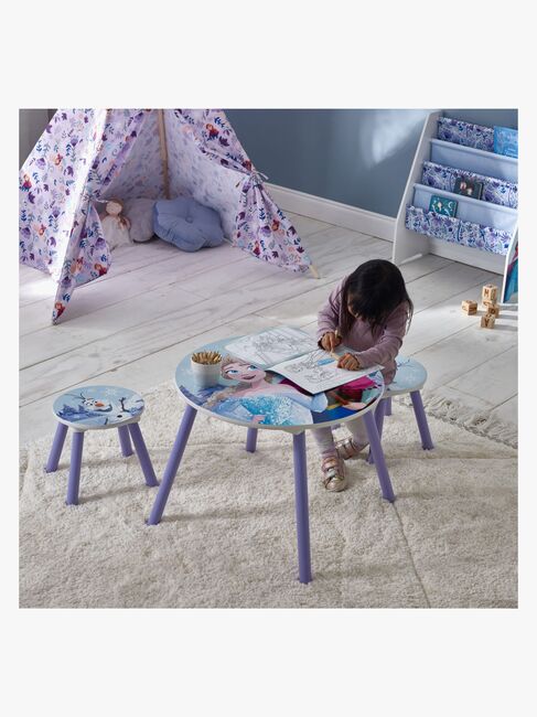 Disney Frozen Bord & Stole, Blå