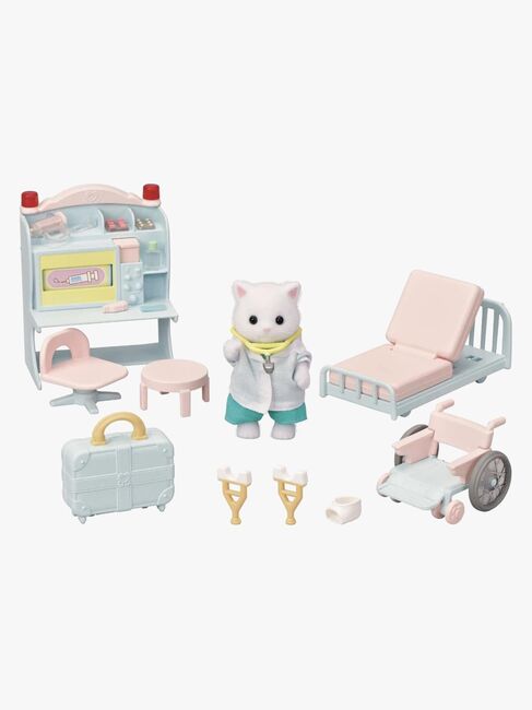 Sylvanian Families Dukkehustilbehør med Lægefigur