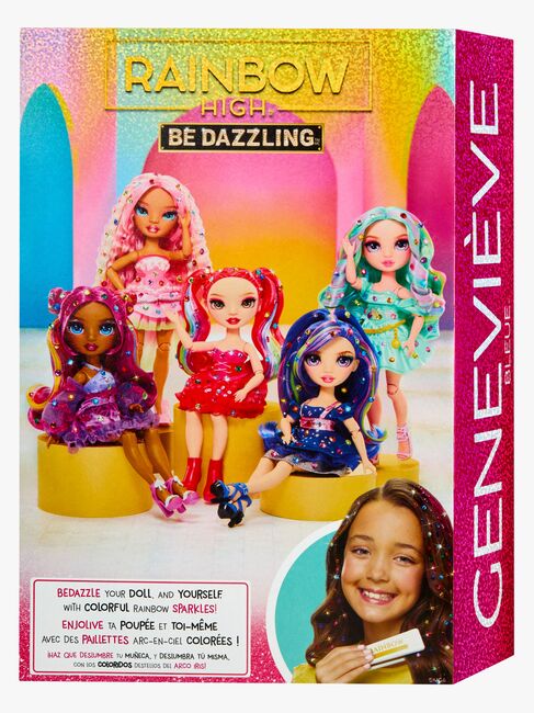 Rainbow High Be Dazzling Modedukke Genevieve Bleue, Blå