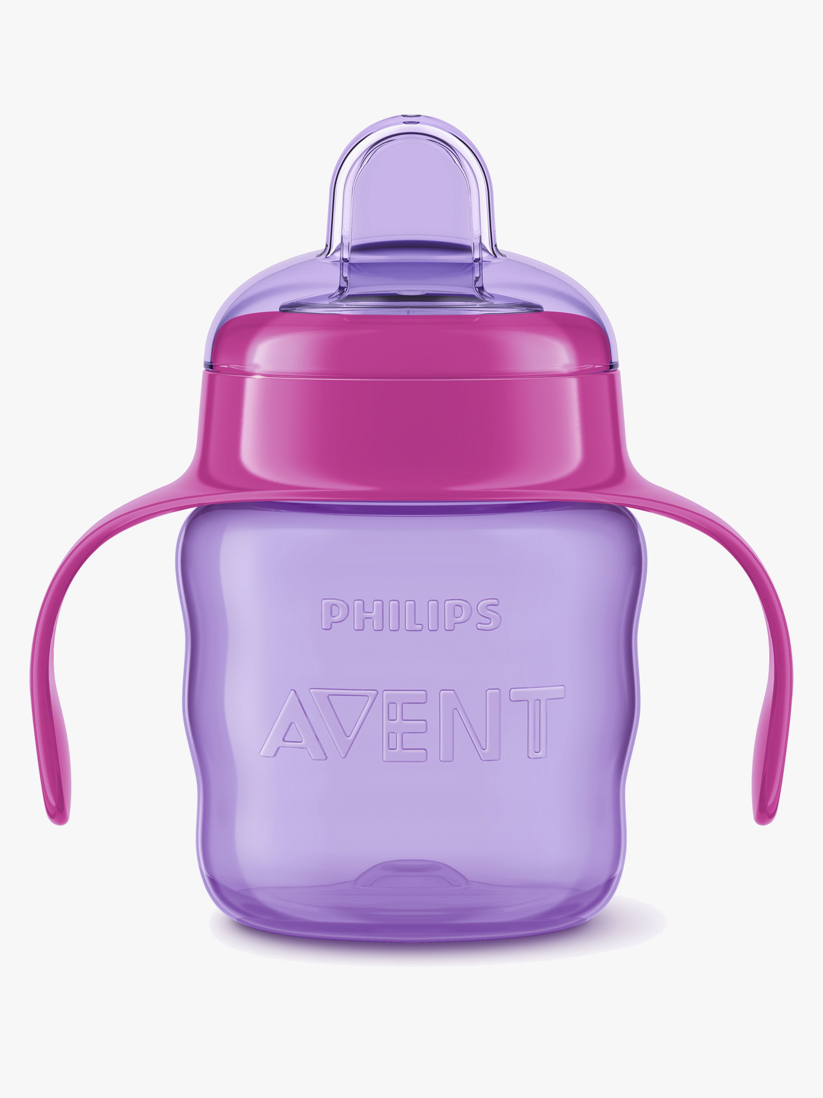 Philips Avent Classic Tudkop 200 ml, Purple/Pink