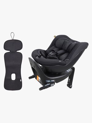 Beemoo Reverse i-Size Bagudvendt Autostol inkl. Ventilerende Hynde, Black Stone/Antracit