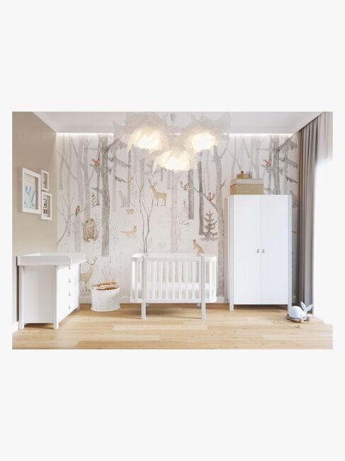 Yappy Kids Étude Tremmeseng, Hvid/Grå