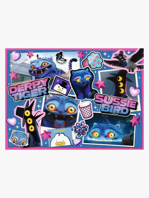 Ravensburger K-Pop Demon Hunters Puslespil XXL Derpy & Sussie 300 Brikker