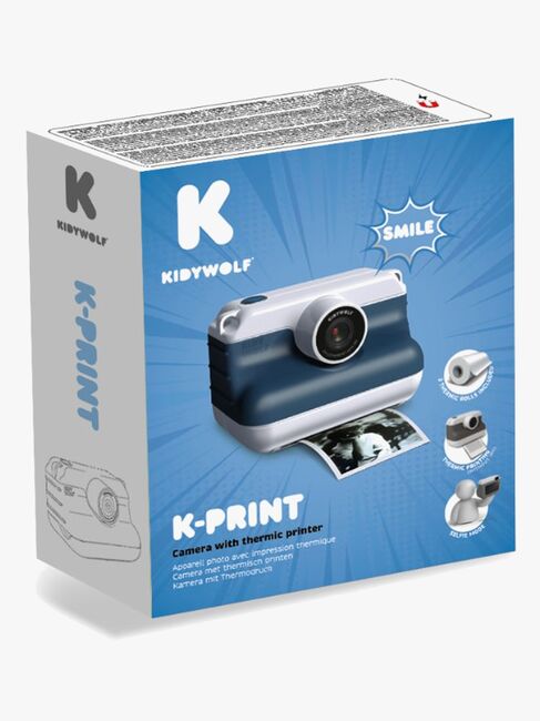 Kidywolf K-PRINT Polaroidkamera, Blå