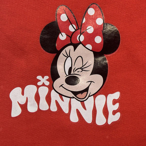 Disney Minnie Mouse T-shirt & Shorts Sæt, Hvid