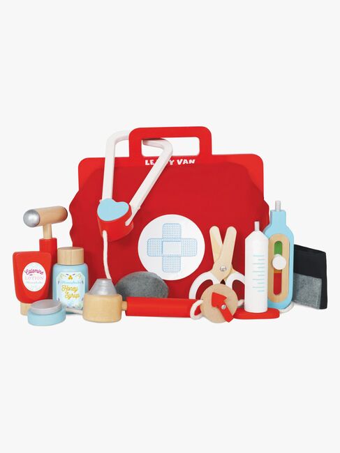Le Toy Van Vintage-lægesæt, Rød