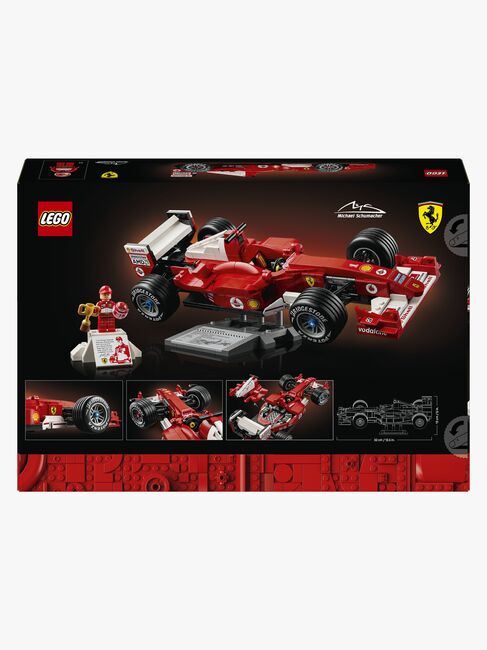 LEGO Icons 11375 Ferrari F2004 og Michael Schumacher