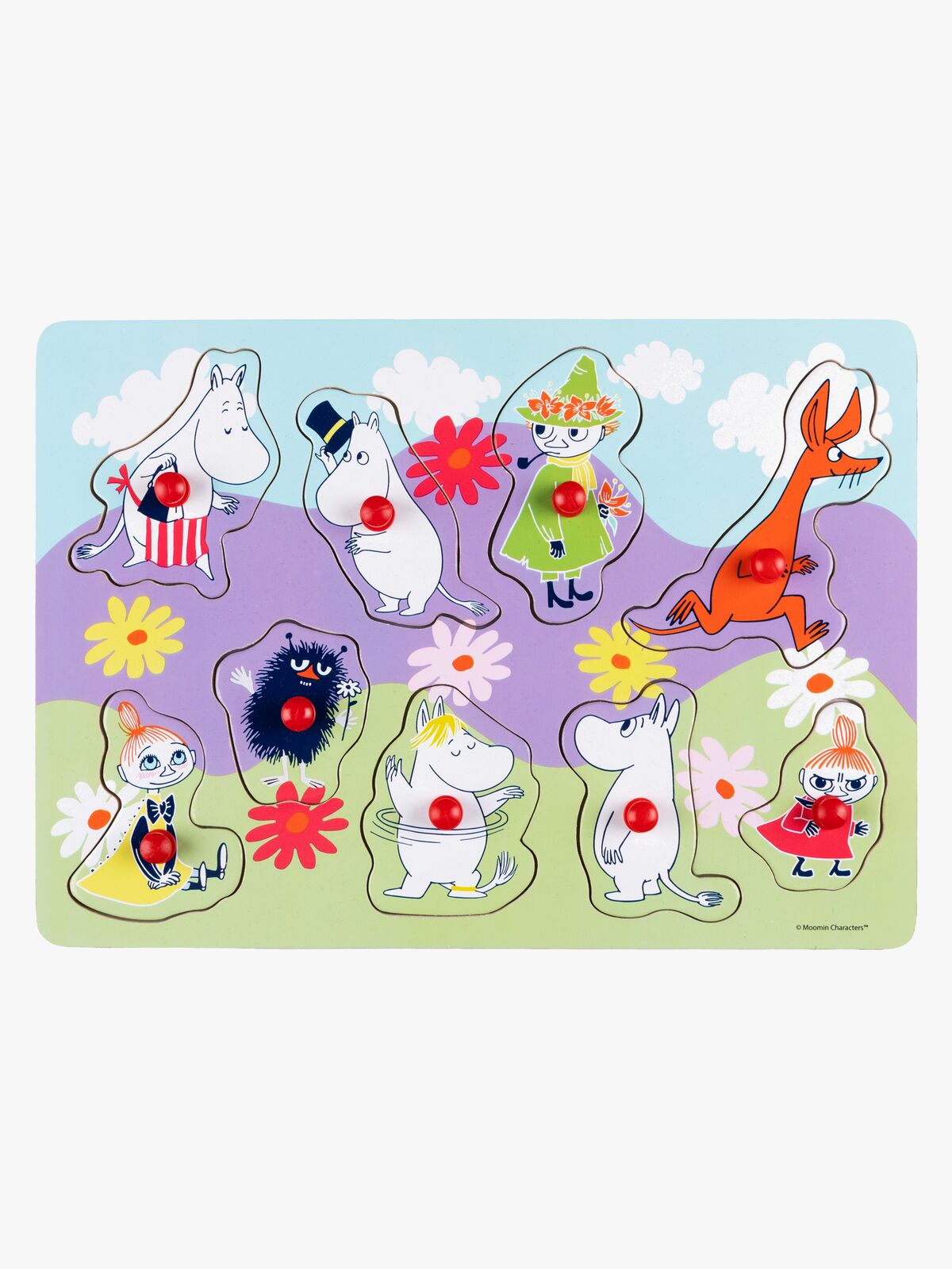 Mumitroldene Knoppuslespil Forår 8 Brikker