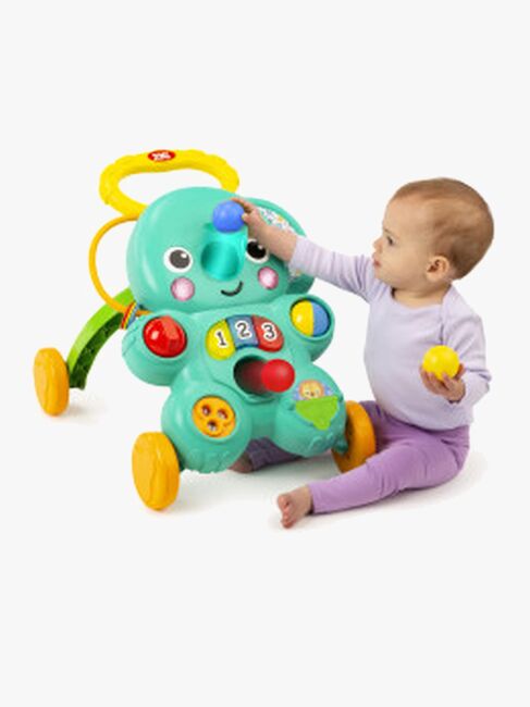 BrightStarts 2-in-1 Ball Play Stroll'n Roll Gåstol