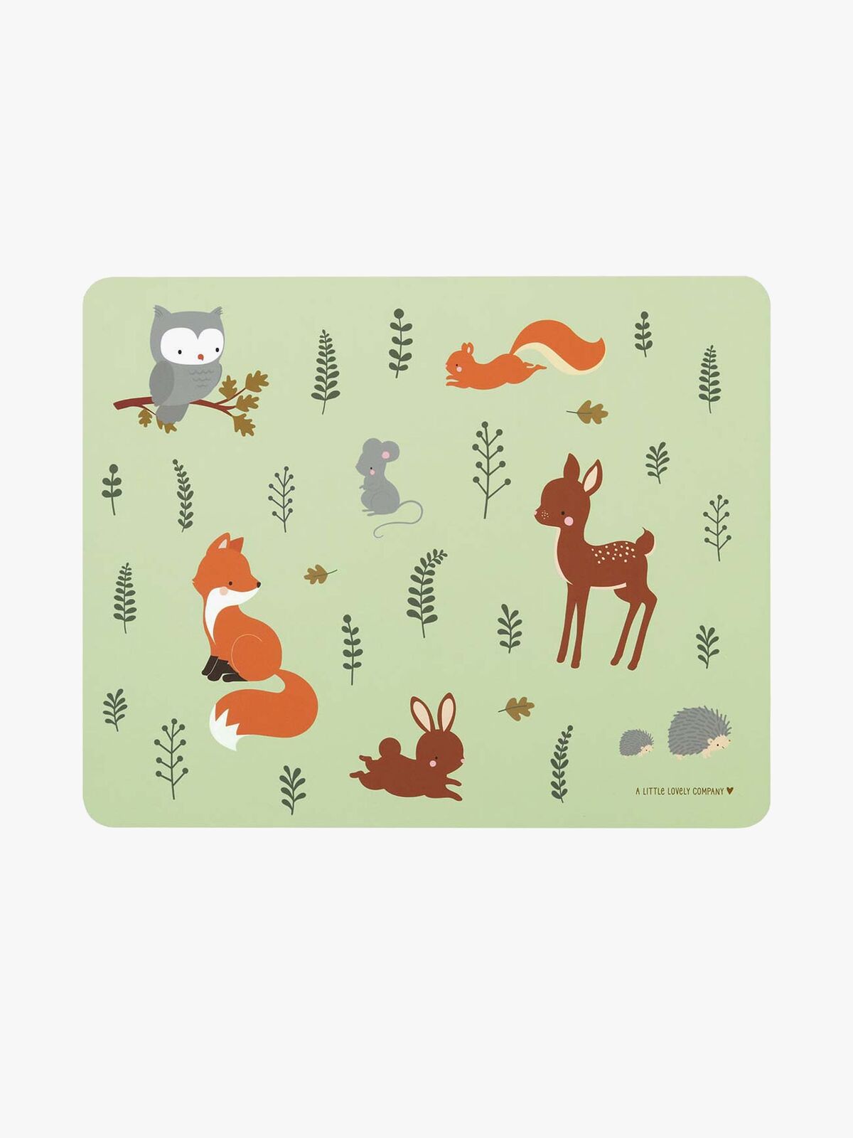 A Little Lovely Company Dækkeserviet, Forest friends