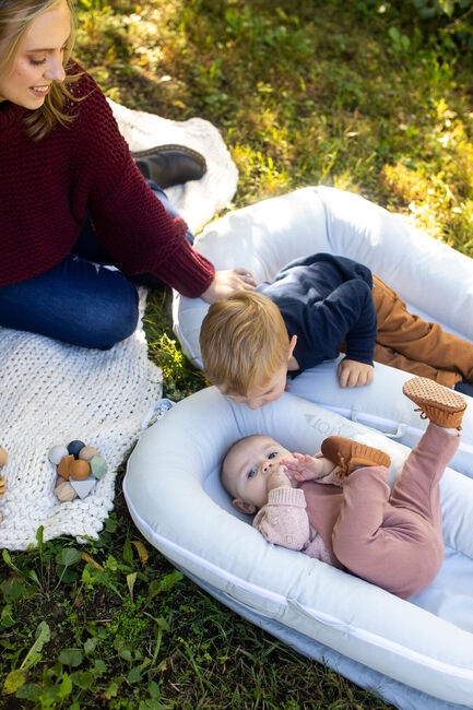 DockATot Deluxe+ Cover, Grey