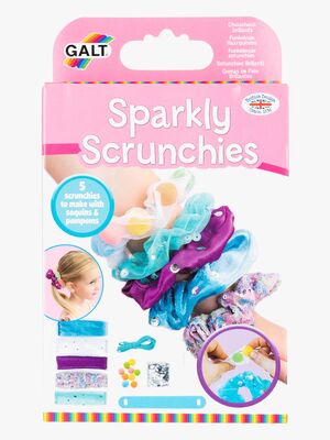 Galt Glitrende Hårelastikker