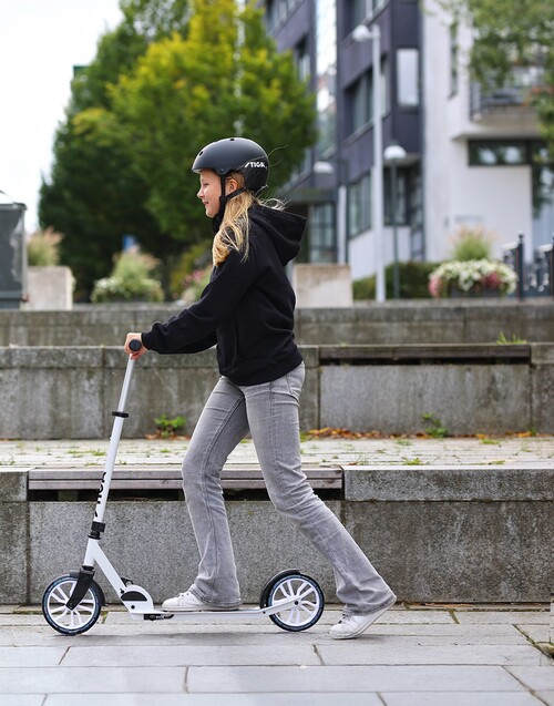 STIGA STR Løbehjul Route 200-S, Hvid/Blå