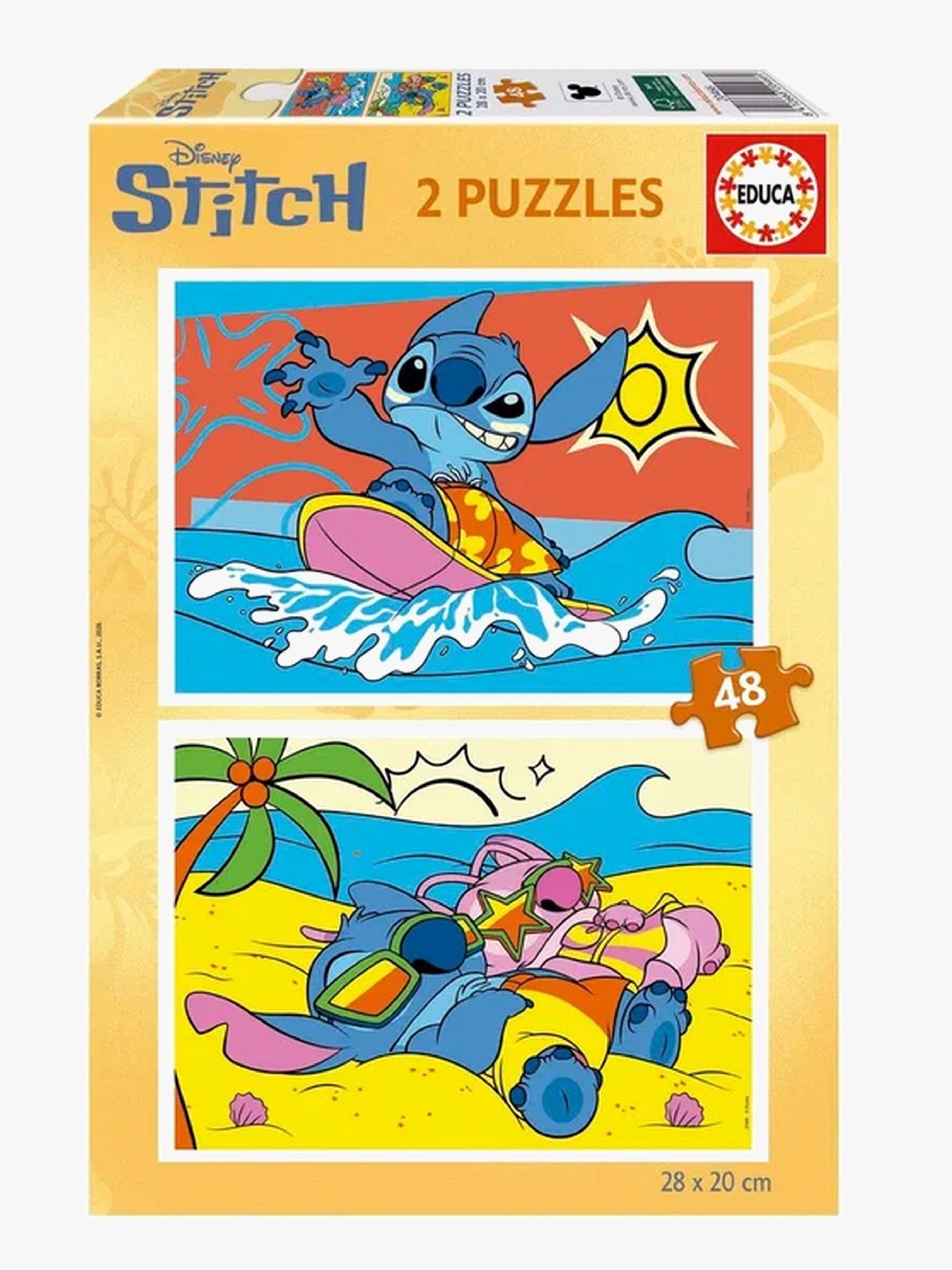 Educa Disney Stitch Puslespil 2x48 Brikker