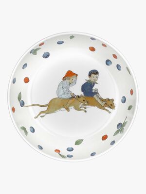 Elsa Beskow Putte I Blåbærskoven  Stor Skål