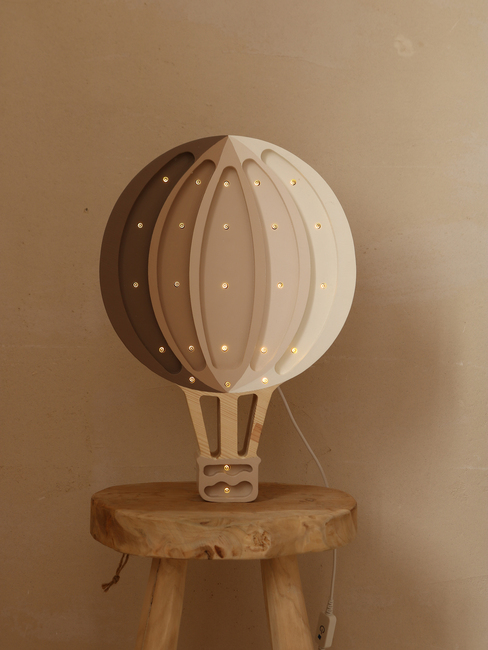 Little Lights Lampe Balloner, Cappucino Rainbow