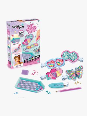 Style 4 Ever Kreasæt Hårspænder Diamantkunst