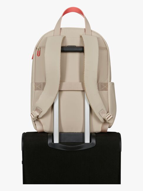 American Tourister Puffy POP Laptop Rygsæk M 21L, Beige