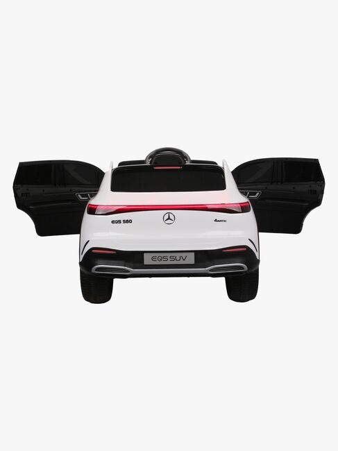 Mercedes-Benz EQS SUV Elbil, Hvid