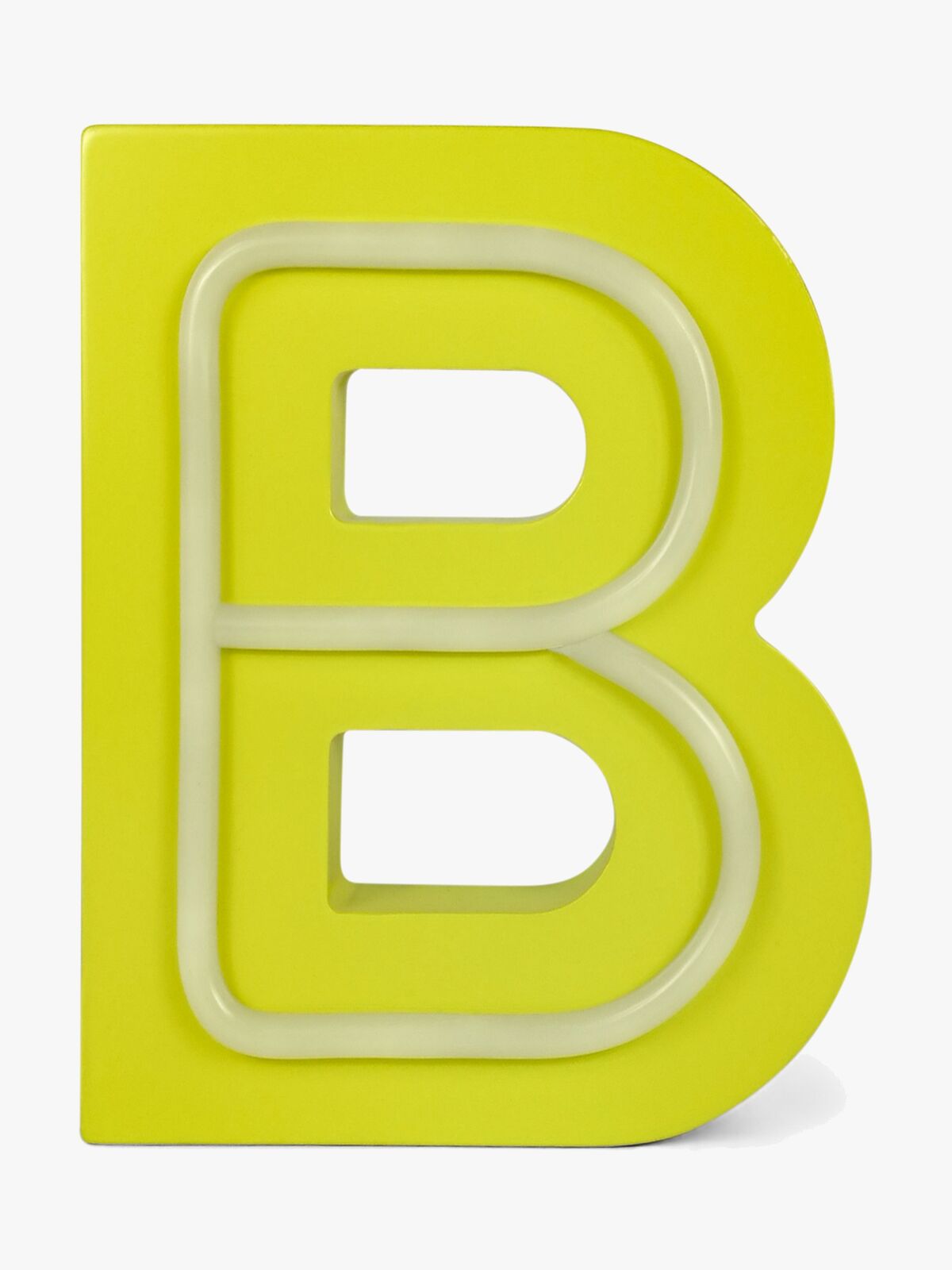 POPP Bogstavslampe B, Gul