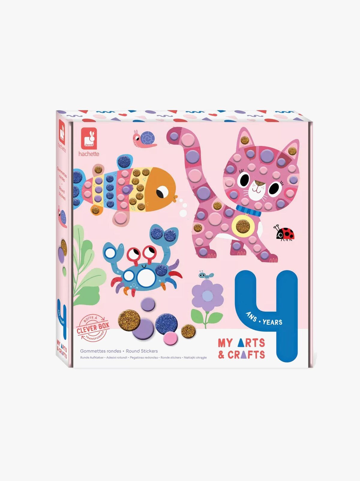 Janod My Arts & Crafts Runde Klistermærker