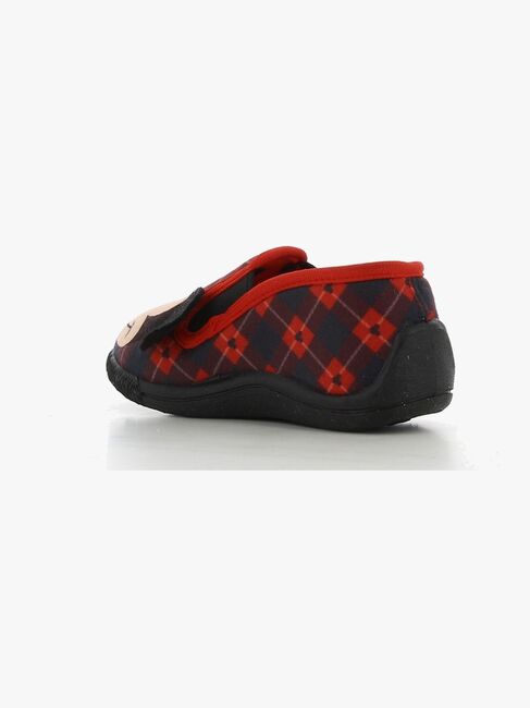 Disney Mickey Mouse Hjemmesko, Black/Red