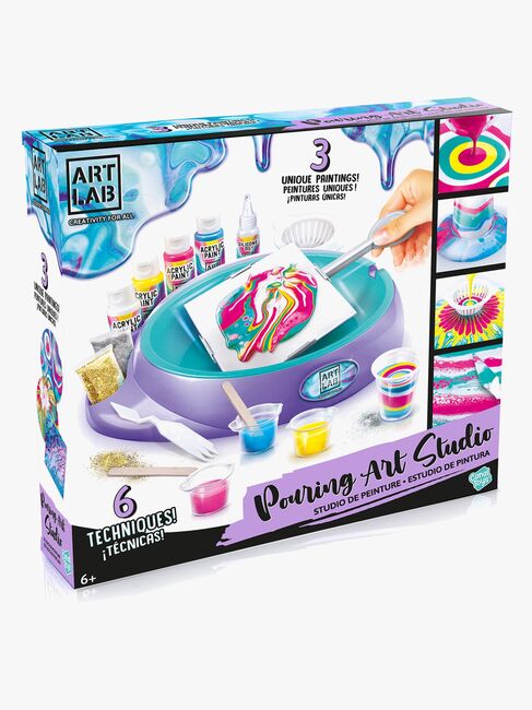 Art Lab Pouring Art Studio Malesæt