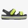 Crocs Crocband Cruiser Kids Sandaler, Slate Grey/Acidity