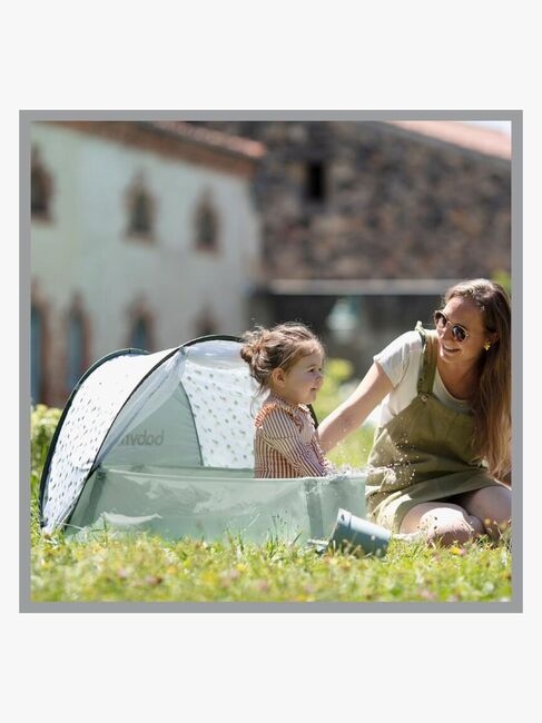 BabyMoov Aquani Provence UV-Telt, Grøn/Hvid