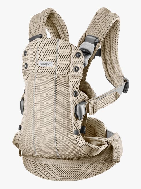 BabyBjörn Harmony Bæresele 3D Mesh, Gråbeige