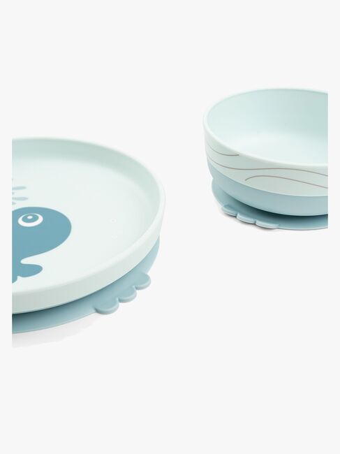 Done By Deer Foodie Madsæt Wally, Blue