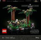 LEGO Star Wars 75353 Diorama Med Speederjagt På Endor