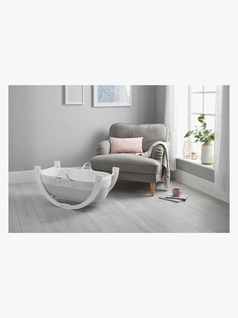 Shnuggle Dreami Moseskurv Sleep System, Grå