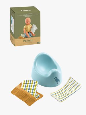 Djeco Dukketilbehør Potte & Stofservietter til Dukke