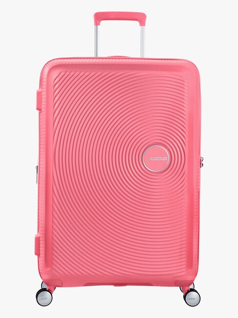 American Tourister Soundbox Spinner Kuffert 97L, Sun Kissed Coral