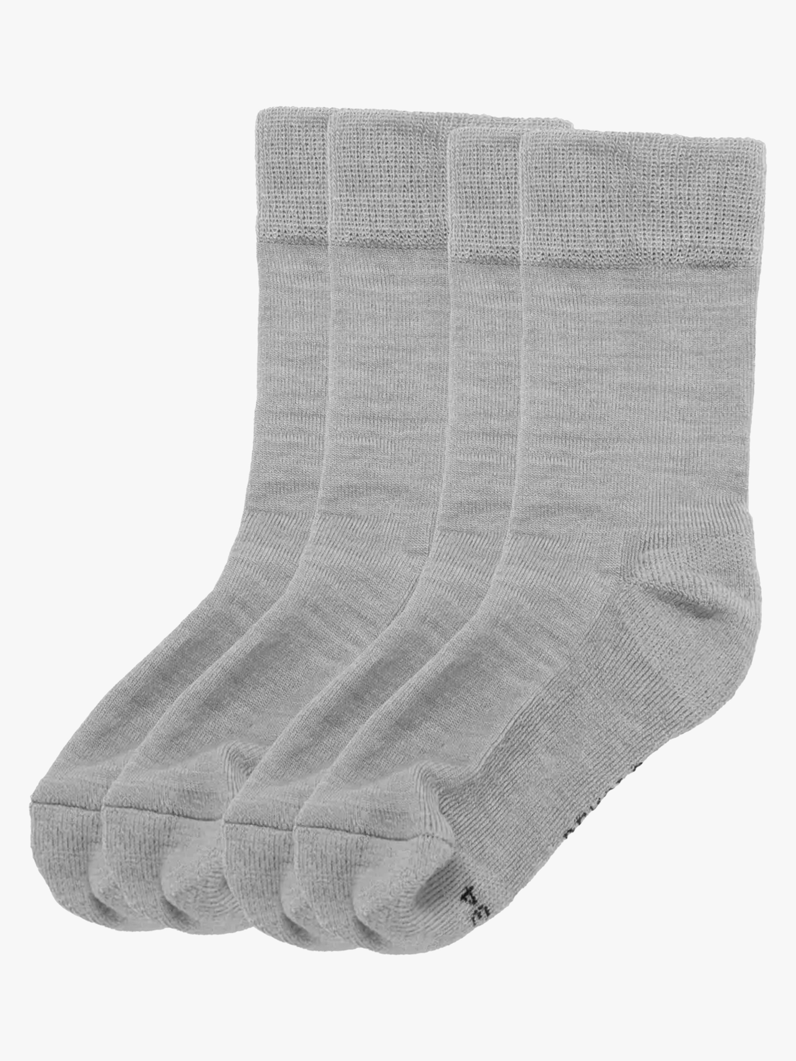 Devold Daily Medium Kid Uldstrømper Merino 2-Pak, GreyMelange, 31-34