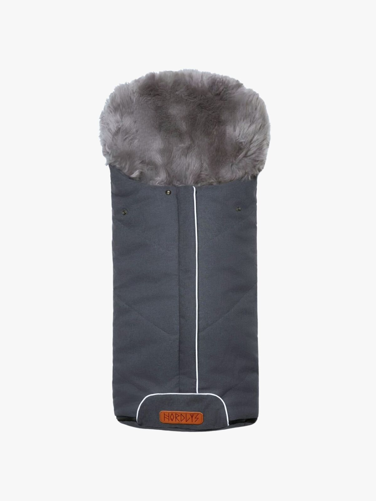 Nordlys Saga Lammeskindskørepose, Grey
