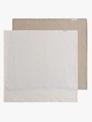 Baby's Only Babysvøb 115x115 2-pak, Tender Beige